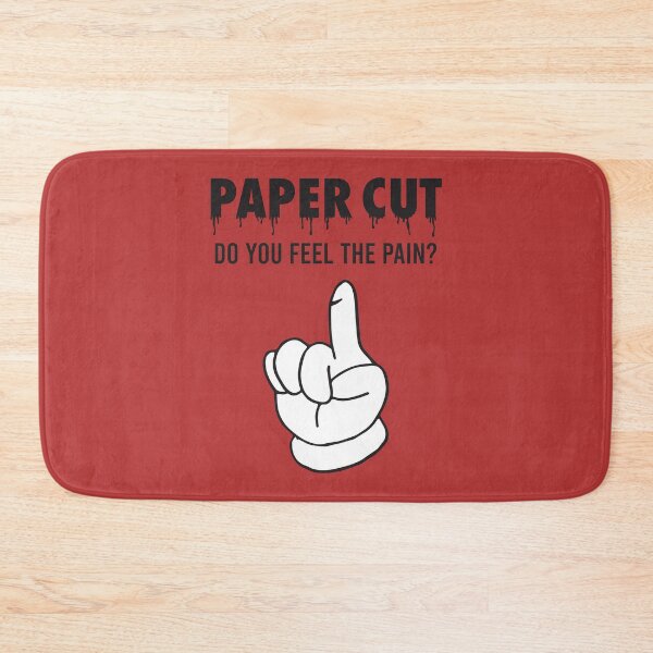 Item preview, Paper cut - Do you feel the pain? designed and sold by crismk.