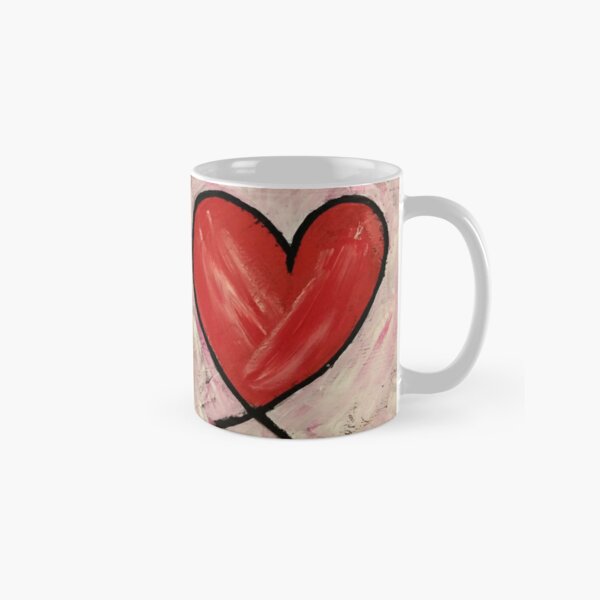 Heart Painting Classic Mug