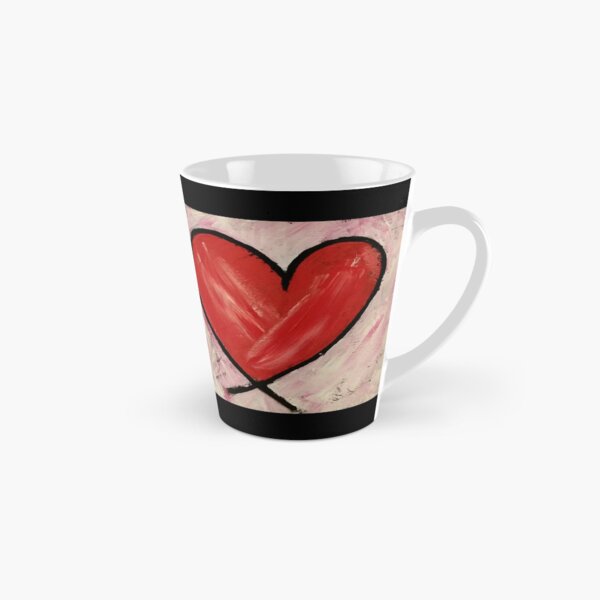 Heart Painting Tall Mug
