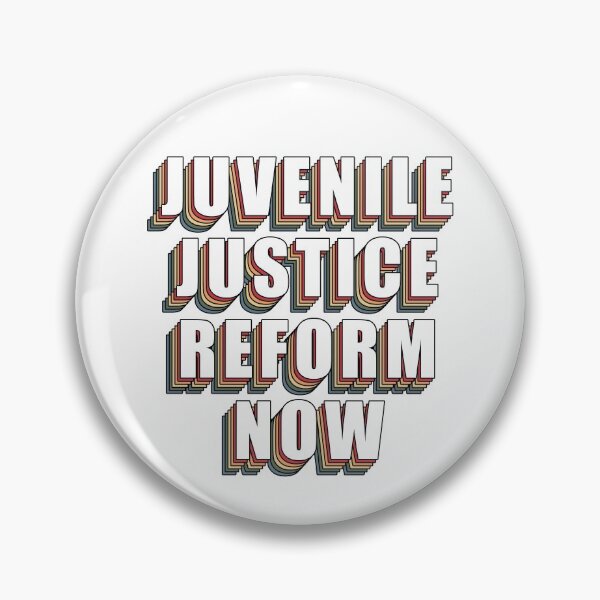 Item preview, Juvenile Justice Reform Now - Retro Rainbow designed and sold by alyssal55.