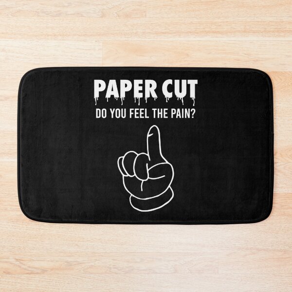 Item preview, Paper cut - Do you feel the pain? - White version designed and sold by crismk.