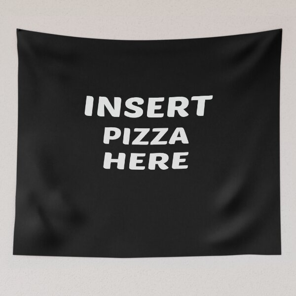 Item preview, Insert PizzaHere T-shirt designed and sold by Mostik Vipo.