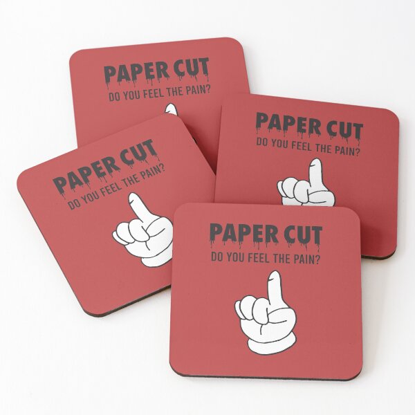Item preview, Paper cut - Do you feel the pain? designed and sold by crismk.