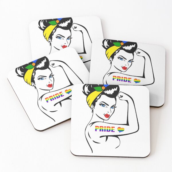 Item preview, Pride  Rosie The Riveter  Rainbow  LGBT  designed and sold by Esmilna Castillo.