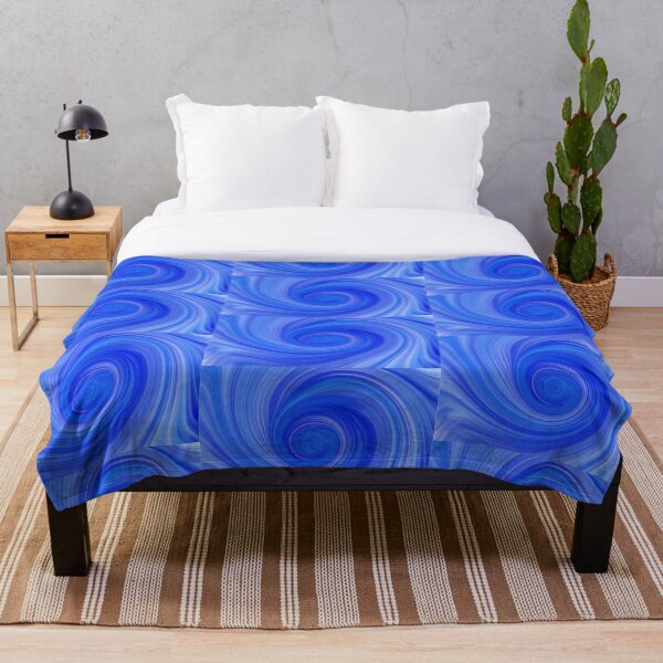 Item preview, Blue Hypnotic Swirl designed and sold by Syrupandspice.