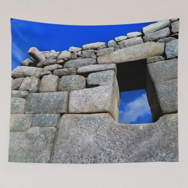 Item preview, Machu Picchu Stone Wall with Window designed and sold by LaRoach Digital Arts.