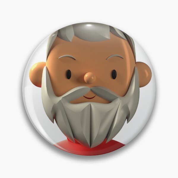 Item preview, funny gray bearded man Rudi designed and sold by MHerzel.