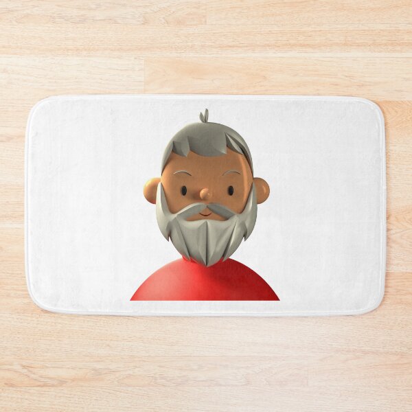 Item preview, funny gray bearded man Rudi designed and sold by MHerzel.