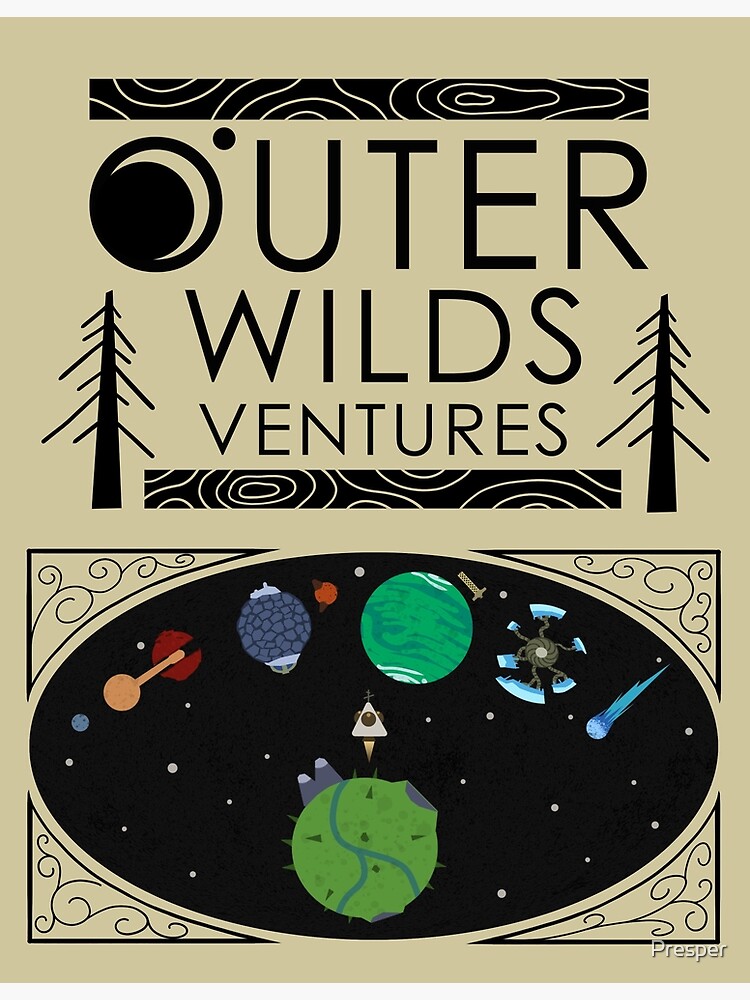 Outer Wilds Ventures Handbook Poster for Sale by Presper