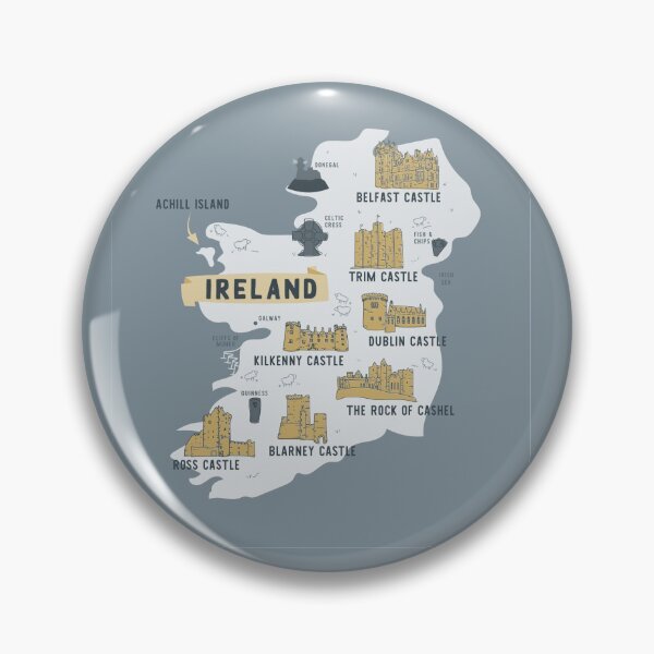 Item preview, Ireland Map designed and sold by hayliss25.