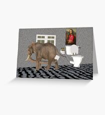 Finally Housebroken Greeting Card