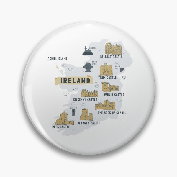 Item preview, Ireland Map (2) designed and sold by hayliss25.