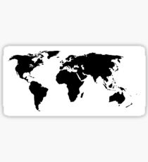 A Simple Globe Sticker