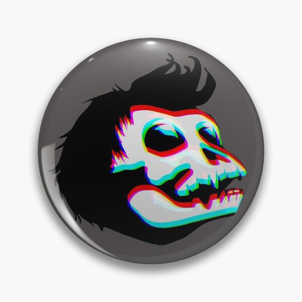 Item preview, dead missing link troglodyte skull 3d trial double image designed and sold by mirrorimages.