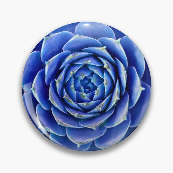 Item preview, blue flower floral pattern designed and sold by Nikoleta Vukovic.
