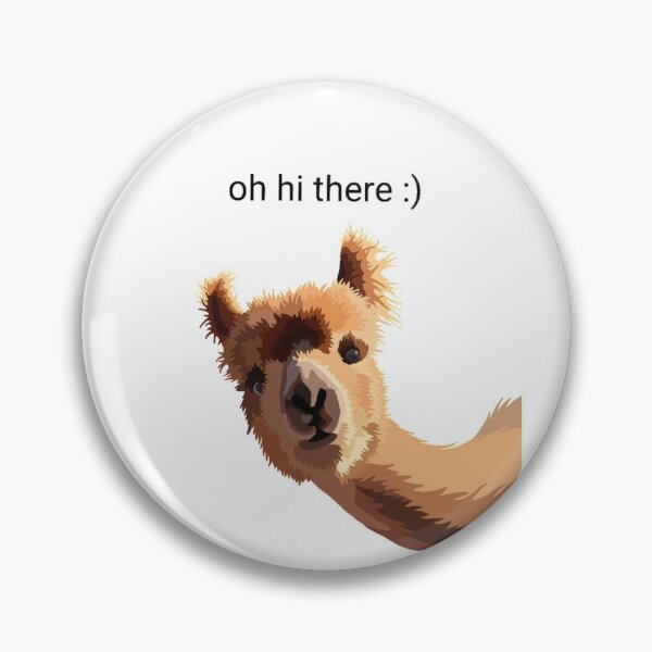 Item preview, Oh Hi There :) Alpaca  designed and sold by art-by-winter.