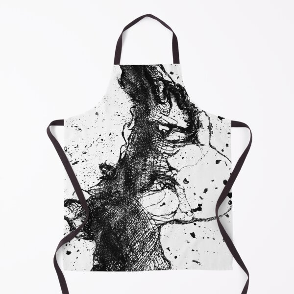 Item preview, Black and white abstract textiles photographic design designed and sold by ZebEddy.