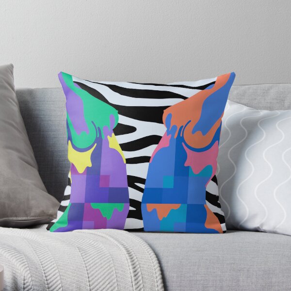 Sally Ann - Art Confessions Throw Pillow