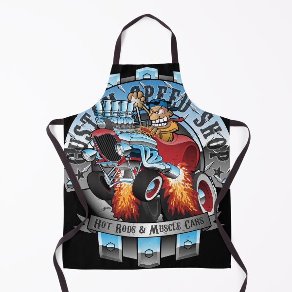 Item preview, Custom Speed Shop Hot Rods and Muscle Cars Illustration designed and sold by hobrath.
