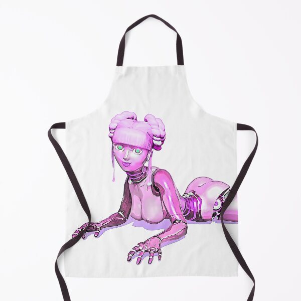 Item preview, Pink Bot Pinup designed and sold by Art By The Coco.