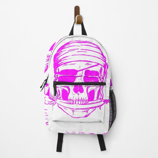 Item preview, Magenta Pirate Skull designed and sold by lapetiteart.