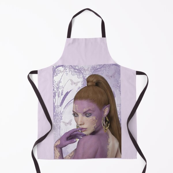 Item preview, A Feature in Lilac, the face of an elf designed and sold by LoneAngel.