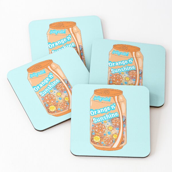 Item preview, Orange n’ Sunshine Sparkling Water designed and sold by shahdraws.