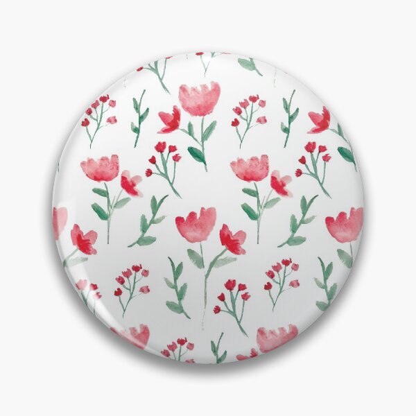 Item preview, Simple Pink Watercolor Floral designed and sold by katekocrafts.