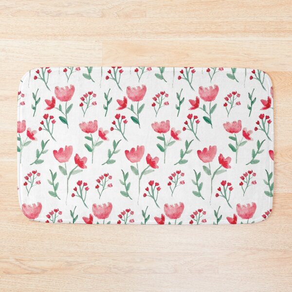 Item preview, Simple Pink Watercolor Floral designed and sold by katekocrafts.