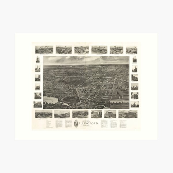 Wallingford Art Prints Redbubble