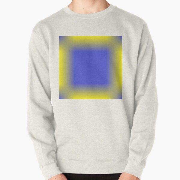 Colors, Pattern, Cobalt Blue Pullover Sweatshirt
