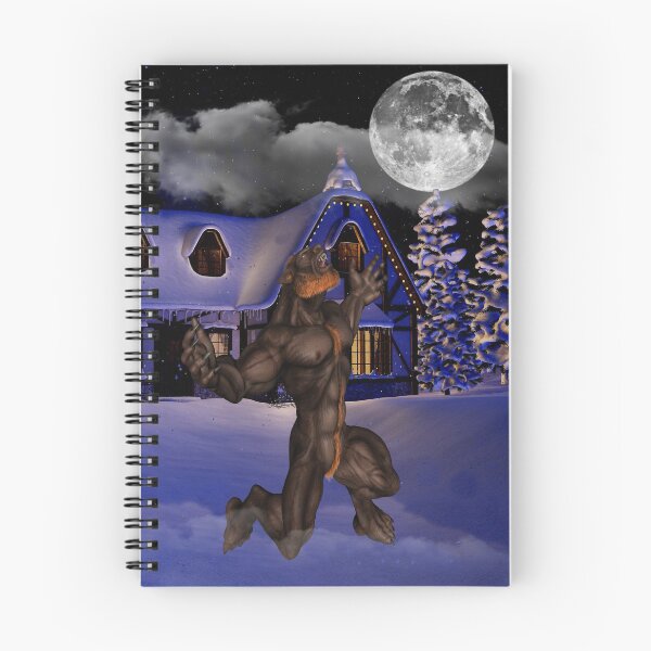 Item preview, Wolfman in the cold snow designed and sold by LoneAngel.