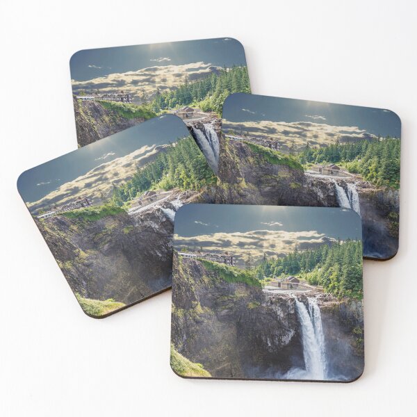 Item preview, Sun over Snoqualmie Falls designed and sold by dbvirago.