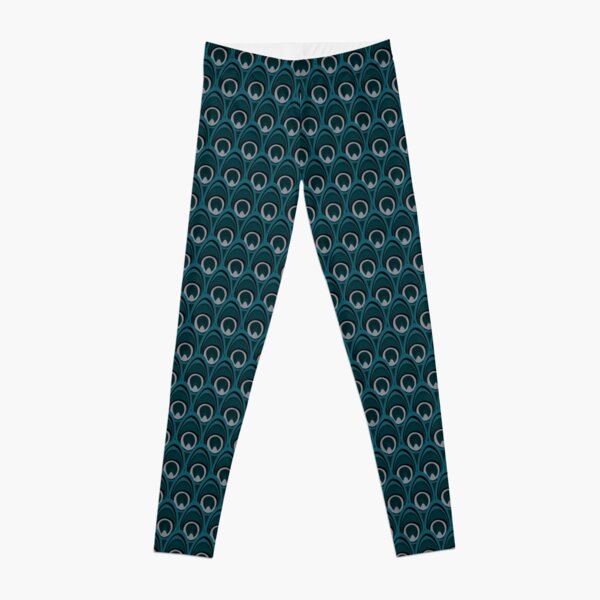 Midnight Peacock Leggings