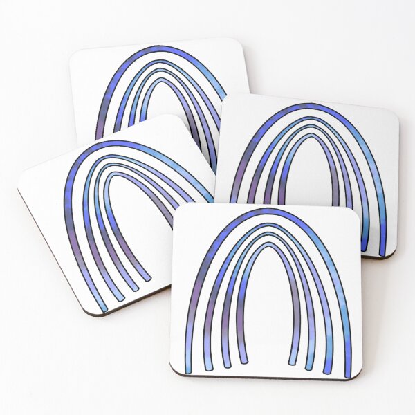 Item preview, tie dye rainbow - blues and purples  designed and sold by Reyaaa.