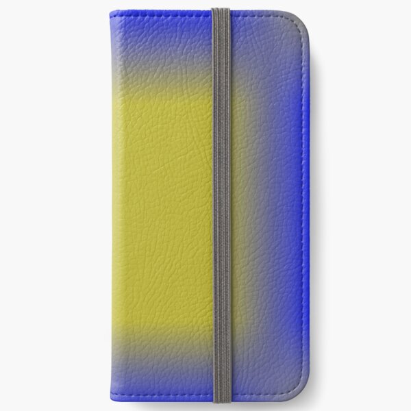 Colors, Pattern, Cobalt Blue iPhone Wallet