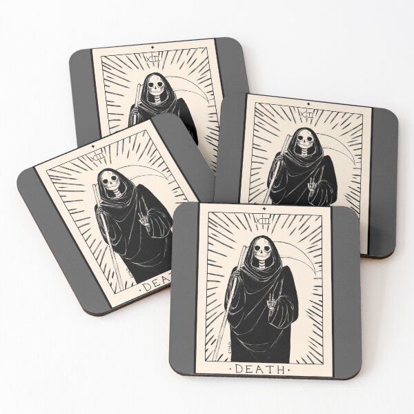 Item preview, Skeleton Tarot - Death designed and sold by kittnteeth.