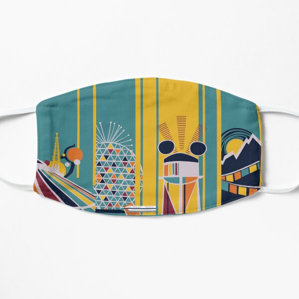 Retro Kingdom Flat Mask