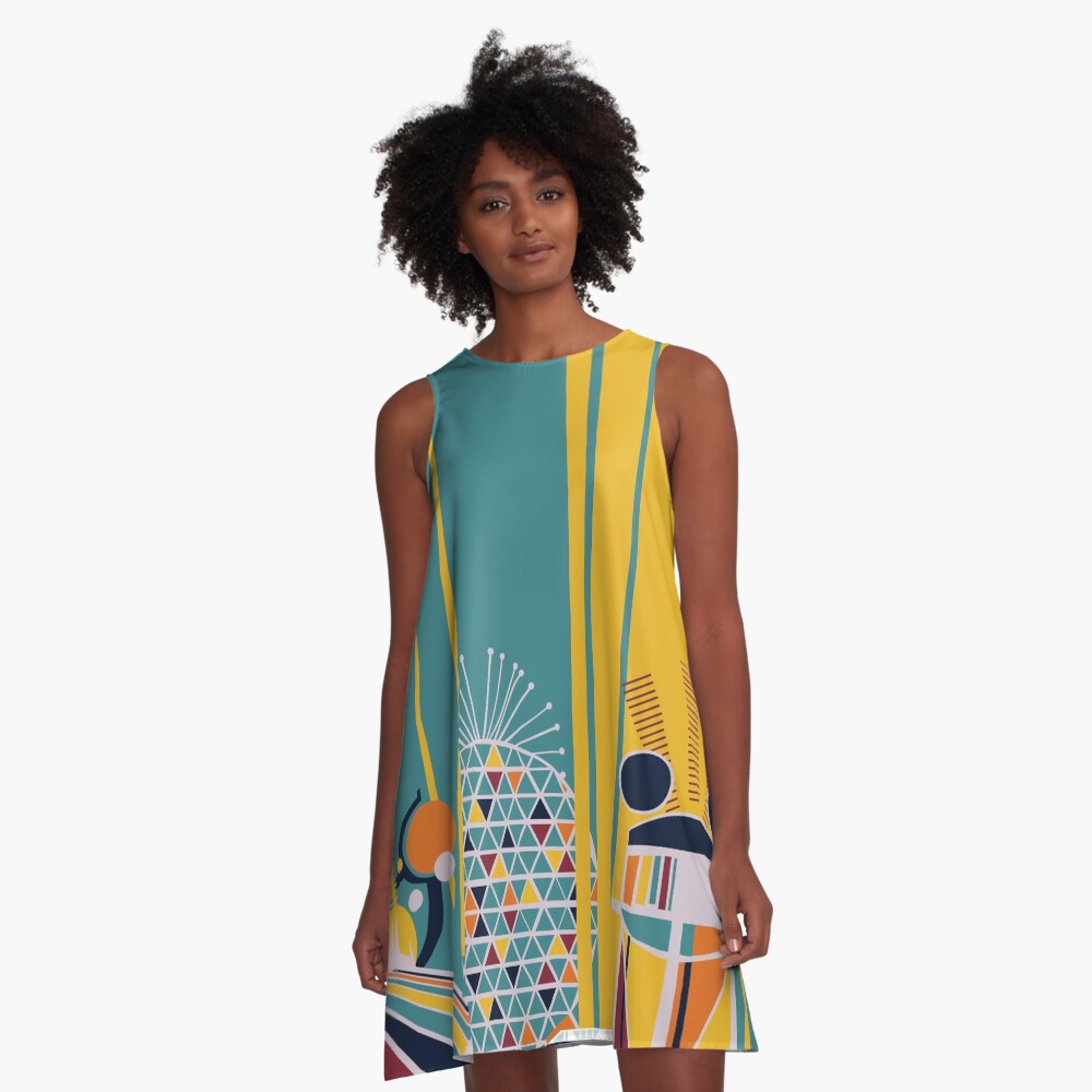 Retro Kingdom A-Line Dress