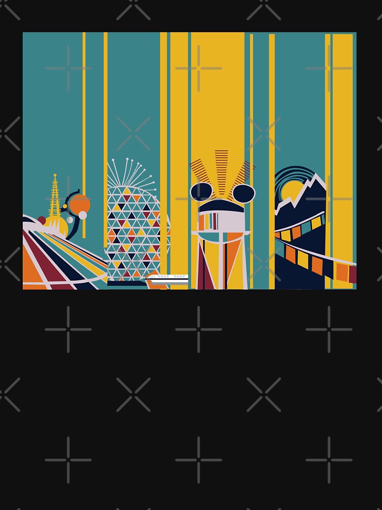 "Retro Kingdom" Tshirt for Sale by themouselets Redbubble epcot t