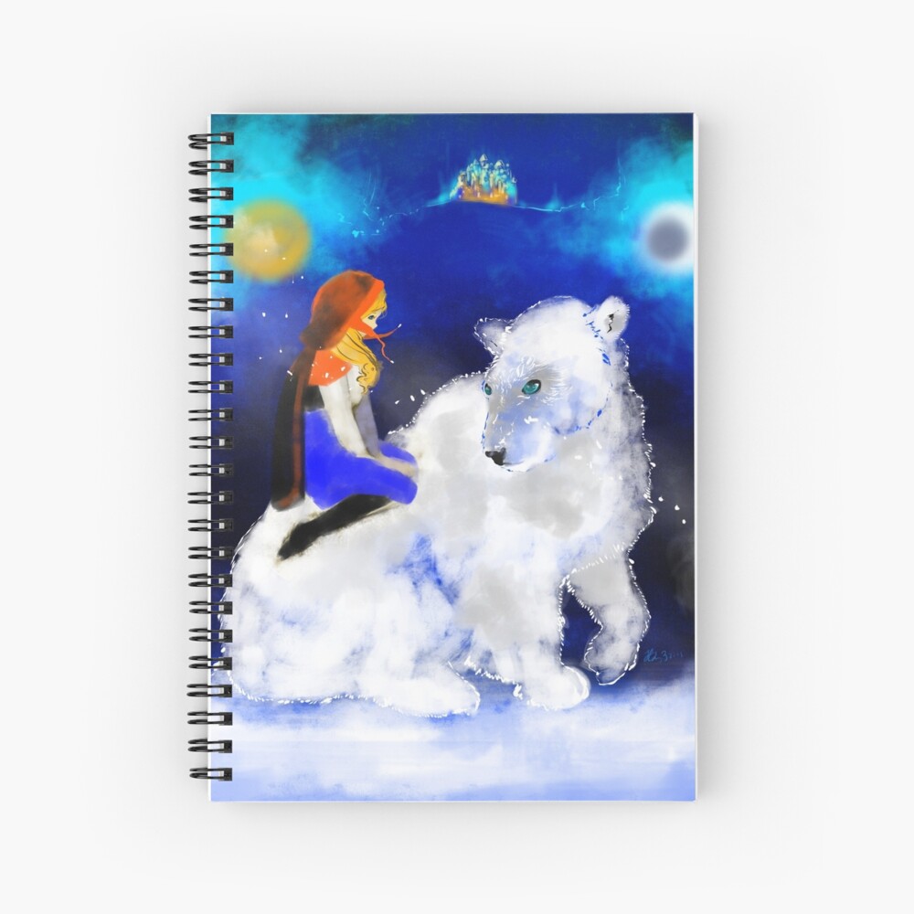 East O the Sun West O the Moon Spiral Notebook
