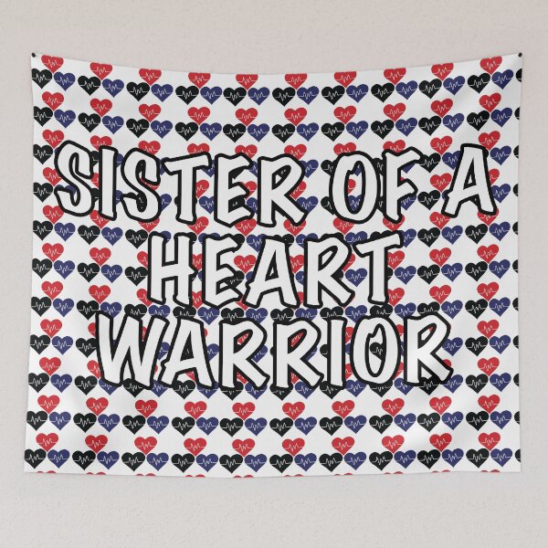 Item preview, Sister of a Heart Warrior  designed and sold by RaquelsRoom.