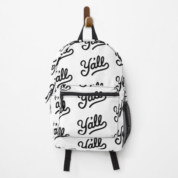 Item preview, Y’all black and white sticker designed and sold by Createartforfun.