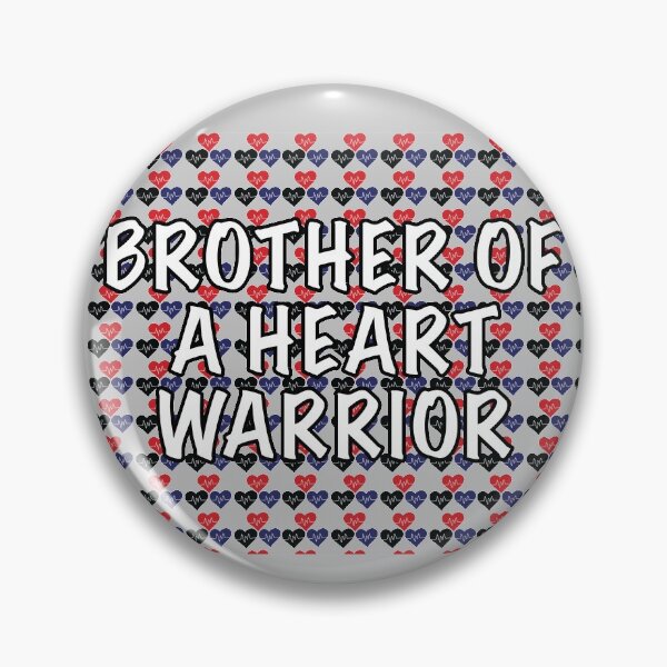 Item preview, Brother of a Heart Warrior designed and sold by RaquelsRoom.