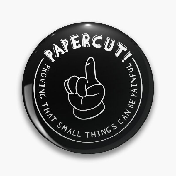 Item preview, Paper Cut - Small things can be painful - White Version designed and sold by crismk.