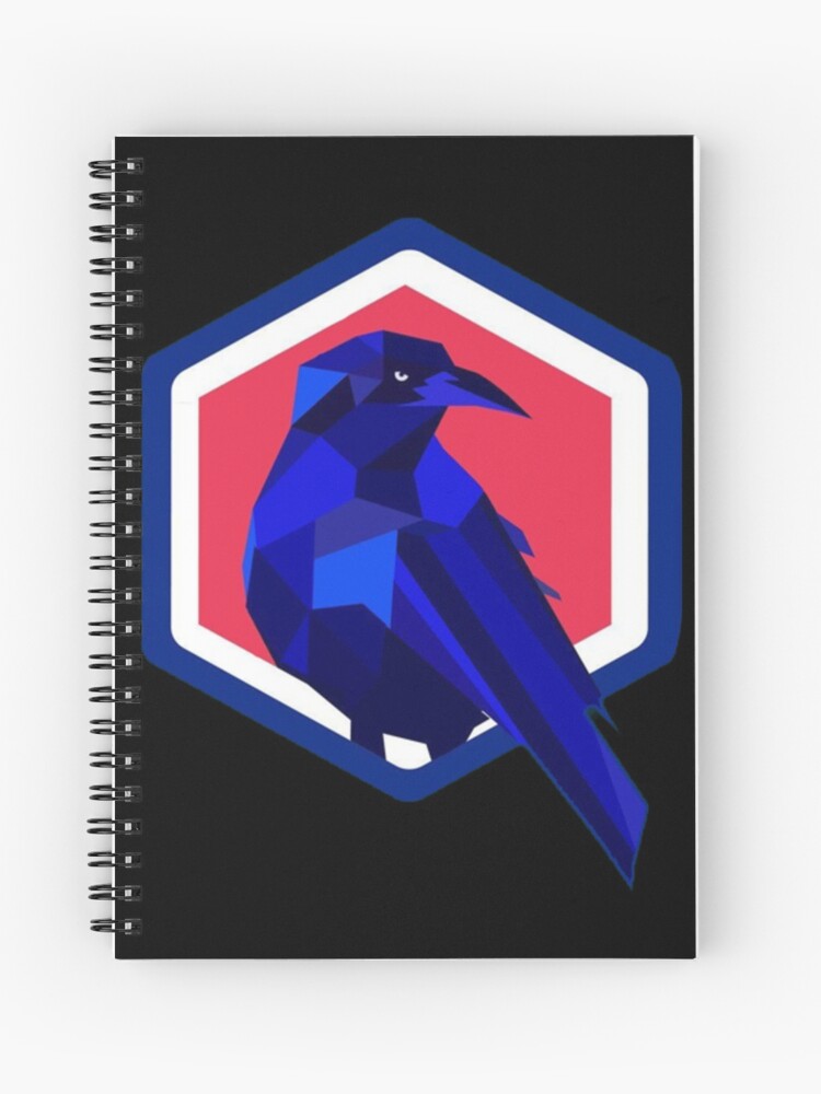 Greenhouse Academy Ravens Logo Spiral Notebook By Tiredtakachi Redbubble