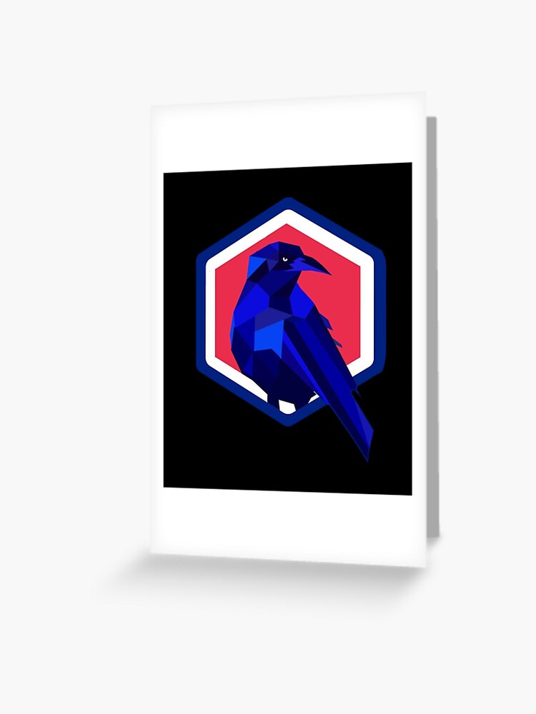 Greenhouse Academy Ravens Logo Greeting Card By Tiredtakachi Redbubble