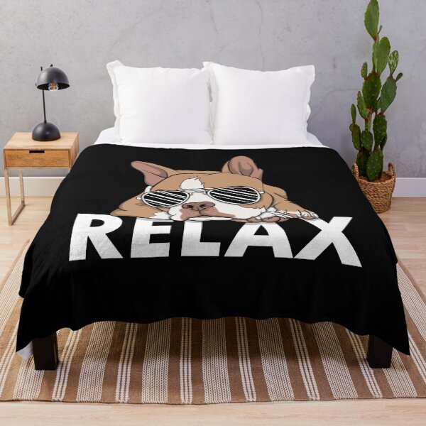 Item preview, Relax Boston Terrier Graphic designed and sold by wdyoungblood.