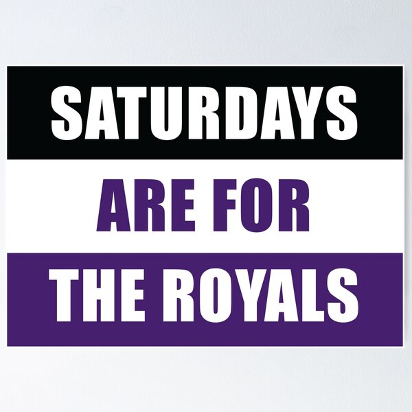Item preview, Saturdays are for the royals- University of Scranton designed and sold by agnello22.