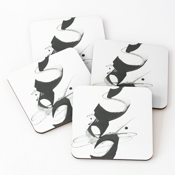Item preview, Abstract Ink Calligraphy designed and sold by DenisaDesign.